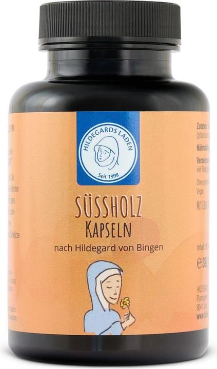 Actual product image Hildegards Laden Licorice Capsules Caps (90 Piece, Capsules, 64 g)