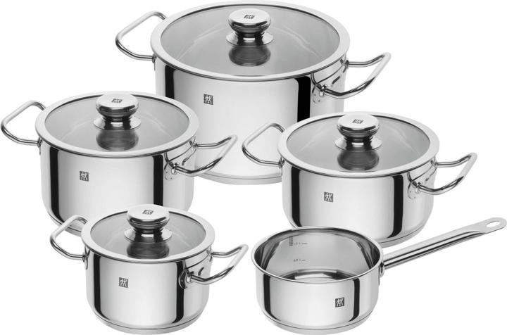 Produktbild Zwilling 5-tlg. Topfset Element (24 cm, Pfannenset + Topfset, Aluminium)