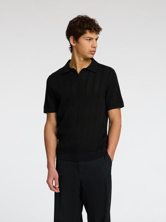 Image du produit Selected Homme 100% Baumwoll Polohemd aus Strick (XL)