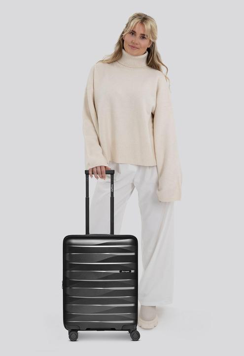 Image du produit Bergpfeil Travel 4-roues trolley cabine S 55 cm avec soufflet d'extension (44 l, Bagage à main (jusqu'à 50l))