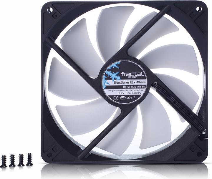 Actual product image Fractal Silent Series R3 (140 mm, 1 x)