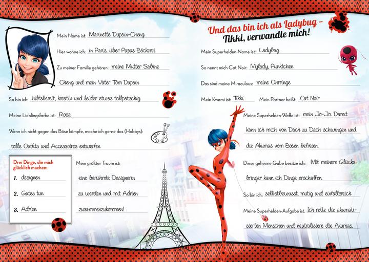 Produktbild Panini Miraculous Freundebuch: Meine Freunde (Deutsch, Panini, 2017)