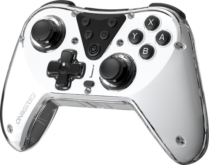 Produktbild Oniverse Nintendo Switch Astralite Controller Wireless Smoked White inkl. Charging Station (Switch)