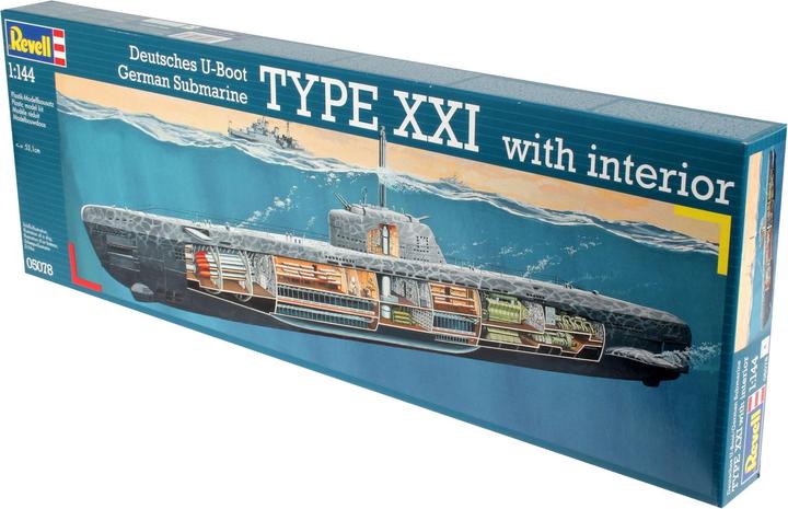 Produktbild Revell U-Boot Typ XXI mit Interieur