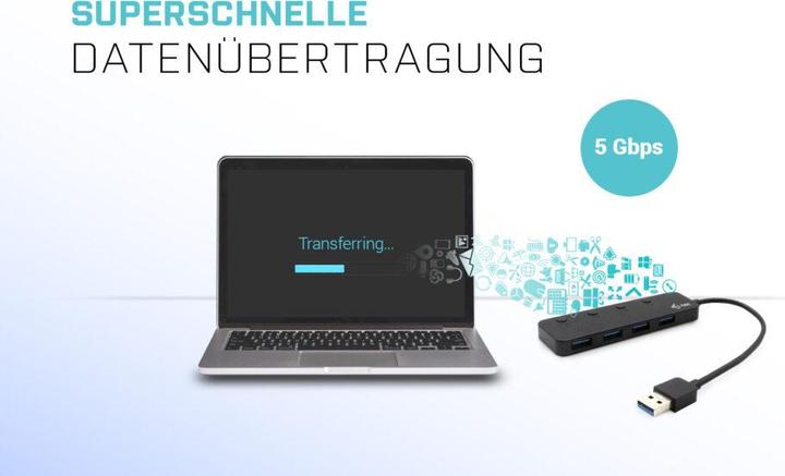 Produktbild i-tec Metal Hub 4 Port (USB-A, 4 Ports)
