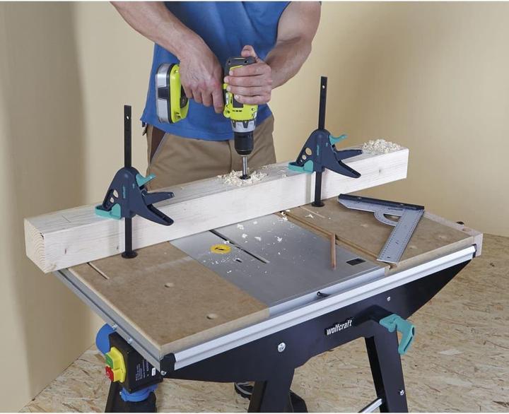 Produktbild wolfcraft wolfcraft 1 PRO 65-150-W - Werktischspanner (120 mm)
