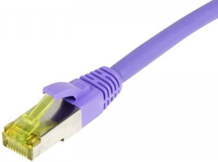 Produktbild Synergy 21 Patchkabel RJ45 CAT6A 500Mhz 20m lila S-STP S/FTP TPE/LSZH Ultraflex AWG26 - Netzwerk - C (S/FTP, CAT6a, 20 m)