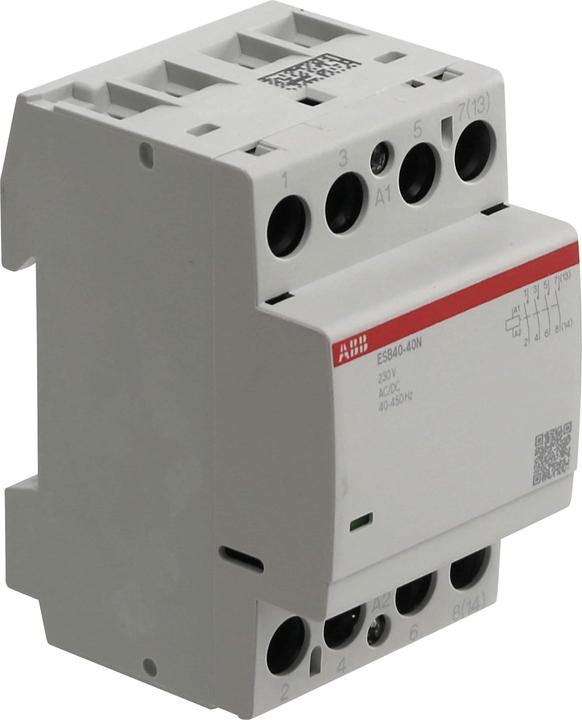 Image du produit ABB ESB40-40N-06 Contacteur d'installation 4S/0Ö, 230 V AC/DC