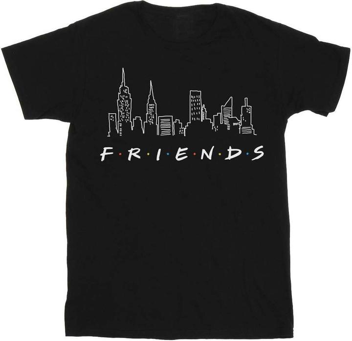 Immagine prodotto Friends Skyline Logo Maglietta Ragazze (140, 146)