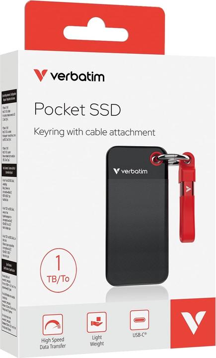 Produktbild Verbatim Pocket SSD (1000 GB)