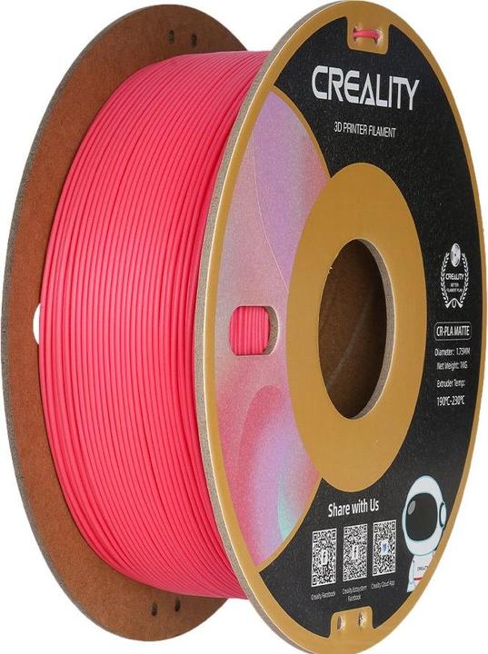 Actual product image Creality Strawberry red (PLA, 1.75 mm, 1000 g, Red)