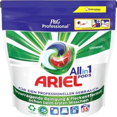Actual product image Ariel PROFESSIONAL All-in-1 detergent PODs Regul "r, 110 WL (Wash pods)