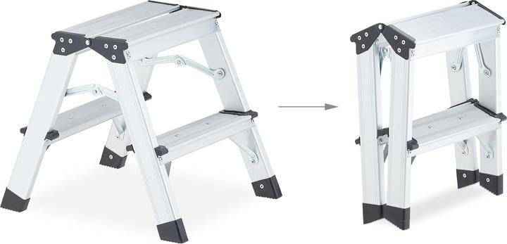 Produktbild Relaxdays Trittleiter (Trittleiter, 43 cm)