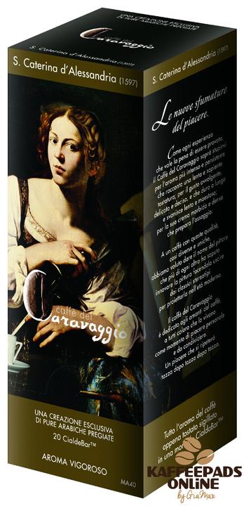 Immagine prodotto Caffè del Caravaggio Cialde di caffè Vigoroso (20 cialde) (20 x Porta.)