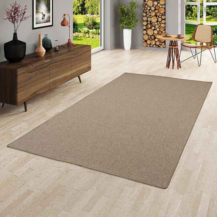 Produktbild Snapstyle Natur Flachgewebe Teppich Bentzon (200 x 200 cm)