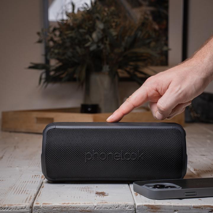 Actual product image PhoneLook Soundbox Max Enceinte Bluetooth portable sans fil puissante et étanche (30W, USB-C) (8 h)