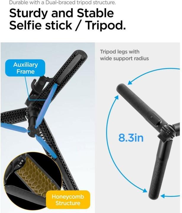 Actual product image Spigen S560W Tripod