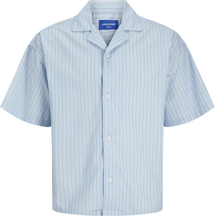 Produktbild Jack & Jones Jorboxy Poplin Stripe Shirt Ss Styd24 (XXL)