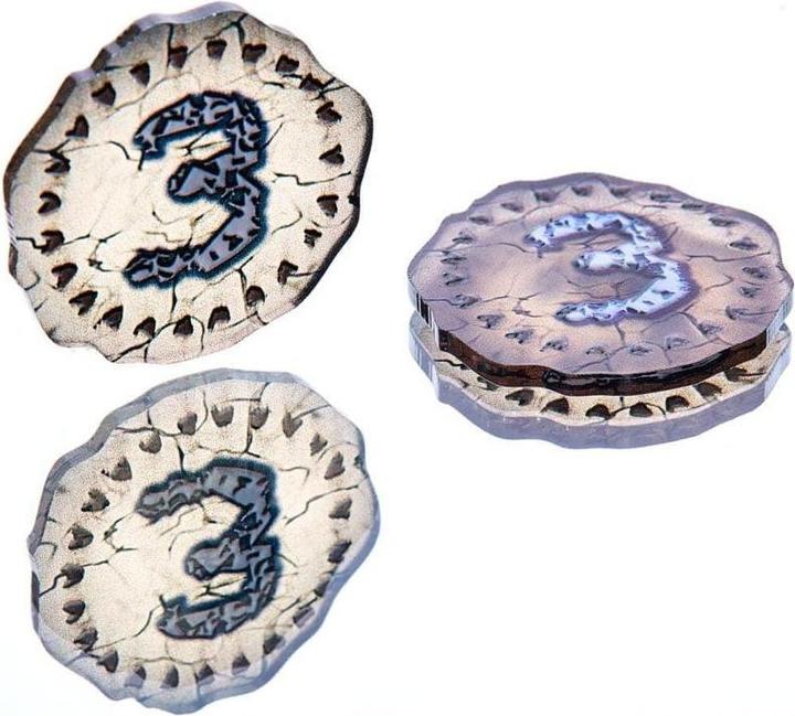Image du produit E-Raptor Jetons et marqueurs : Spirit Island Jagged Earth Token Set (GB)