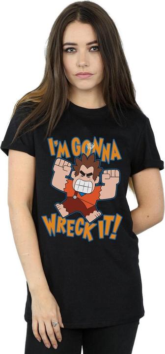 Immagine prodotto Disney Wreck It Ralph I'm Gonna Wreck It Maglietta Ampia Donna (XXL)