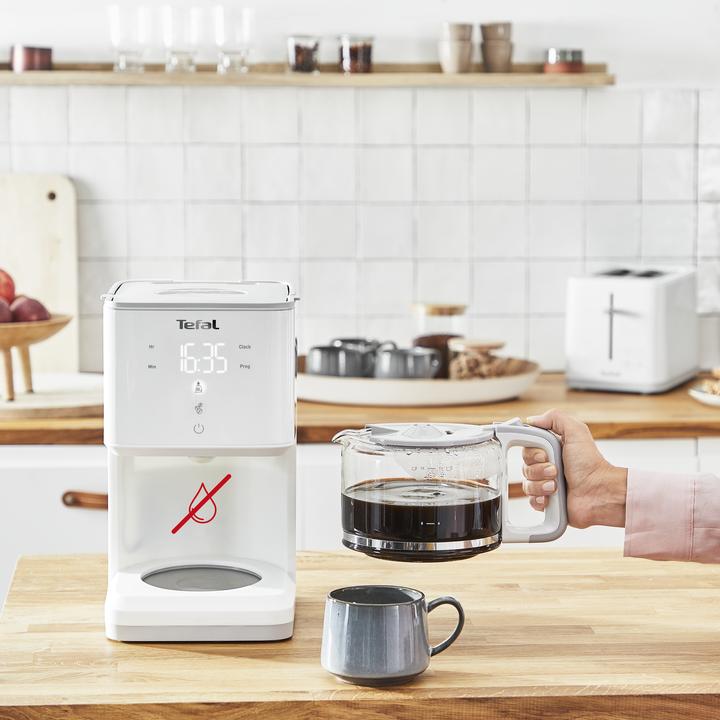 Actual product image Tefal CM6931 Scythe snow white