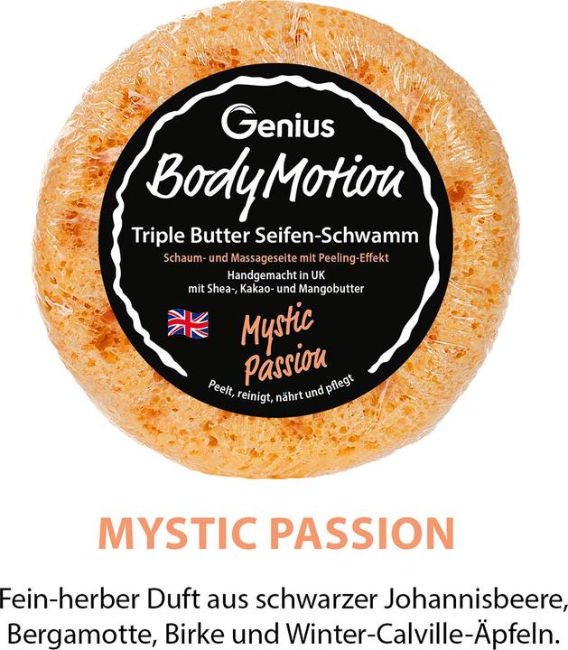 Actual product image Genius Body Motion 2in1 shower sponge
