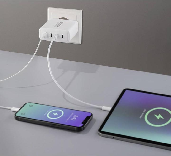 Actual product image Voltcraft UC-3C1A140W01 USB charger 140 W socket Output current (max.) 5 A U (140 W)