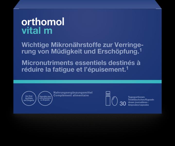 Immagine prodotto Pharma Medica ORTHOMOL Vital m drinking amp 30 pezzi. (30 Pezzo/i, Fiala, 1216 g)