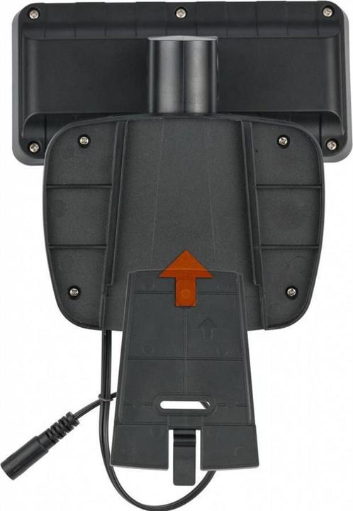 Actual product image Brennenstuhl Solar LED spotlight SOL 800 with infrared motion detector anthracite (400 lm, IP44)