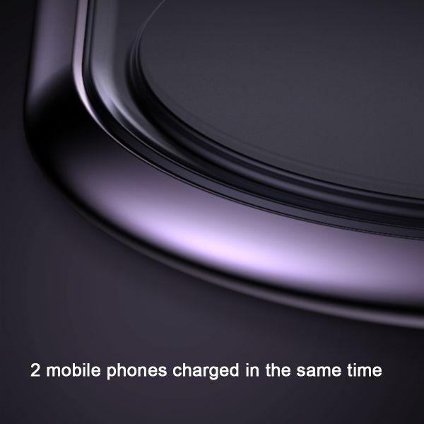 Actual product image Baseus Dual QI Wireless (10 W)