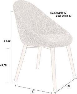 Produktbild Dutchbone Fenna Chair Terra