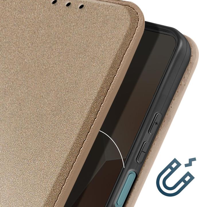 Image du produit Avizar Classic Edition, couverture arrière avec rabat magnétique Series (Xiaomi Redmi Note 13 5G)