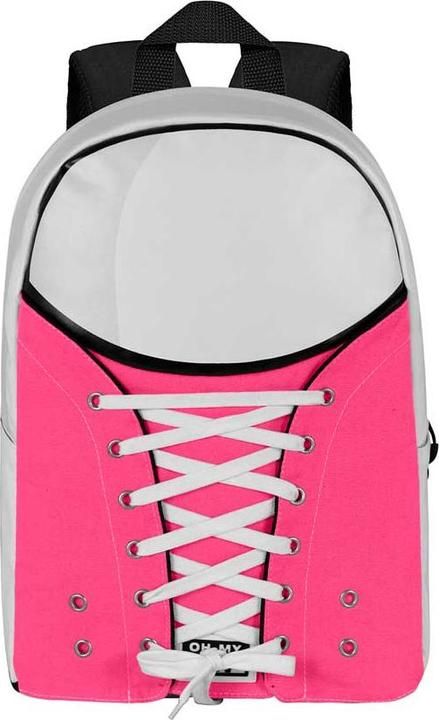Actual product image Oh My Pop! Sneakers Backpack Fuchsia