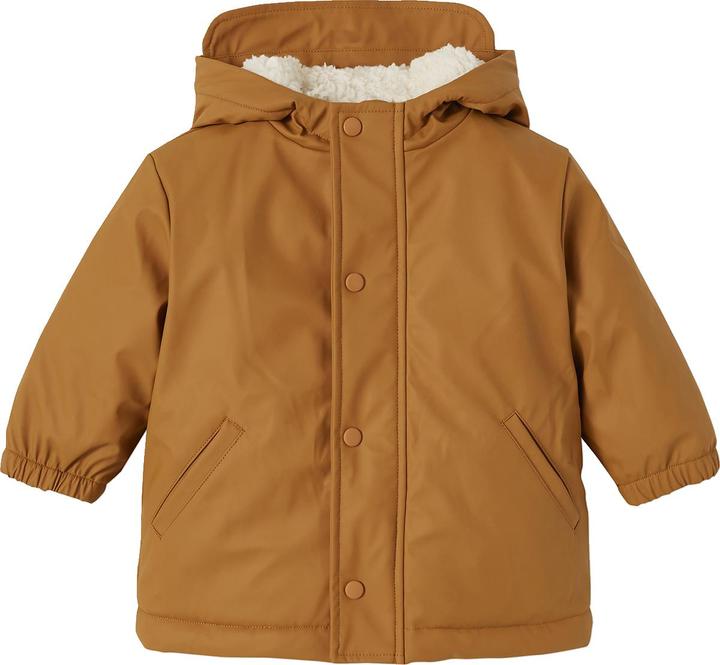 Image du produit Vertbaudet Kit bébé : Veste de pluie thermique avec fourrure tissée et pantalon pour la boue, polyester recyclé (68)