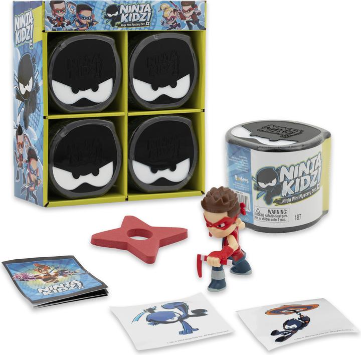 Actual product image Ninja Kidz Mini Mystery Set S1 Ass (4571)