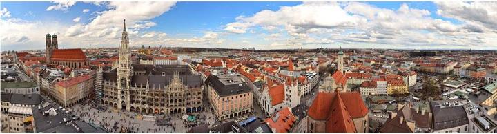 Image du produit Trenddeko Munich Skyline Panorama (672 x 260 cm)
