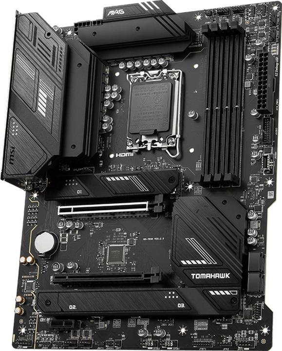 Produktbild MSI MAG B760 TOMAHAWK WLAN (LGA 1700, Intel B760, ATX)