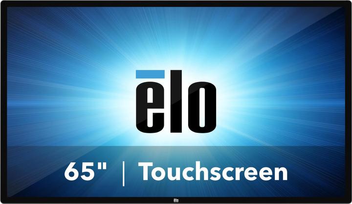 Produktbild ēlo ET6553L-2UWA-1-MT-ZB-GY-G 2.0 DPORT 1.4 CAP TOUCH WW GRAY NMS IN MNTR (3840 x 2160 Pixel, 64.50")