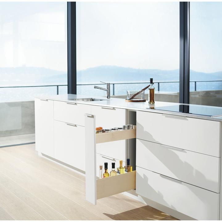 Image du produit Blum Roulements à double extension MOVENTO, BLUMOTION 760 H, montage au sol