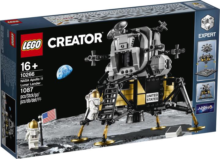 Produktbild LEGO Lunar Lander (10266, LEGO Creator Expert, LEGO Seltene Sets)
