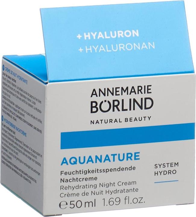 Produktbild Annemarie Börlind Aquanature (50 ml, Nachtcreme, Bis SPF 10)