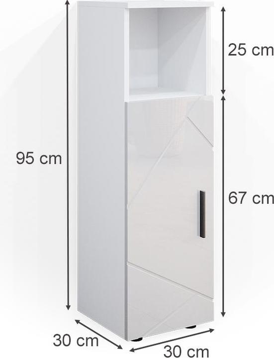 Produktbild Vicco Irma (30 x 95 x 30 cm)