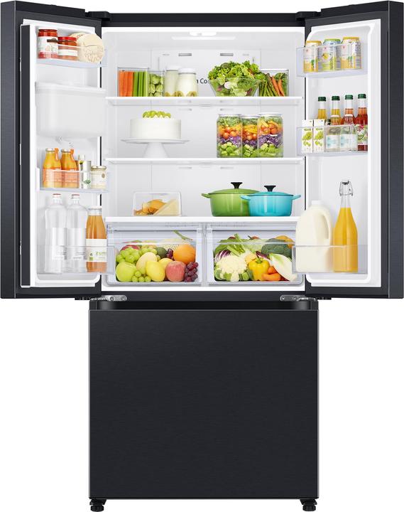 Image du produit Samsung RF50C530EB1, Vrijstaand, Amerikaanse deur, Antraciet, LED, Touch, Binnenin (495 l)