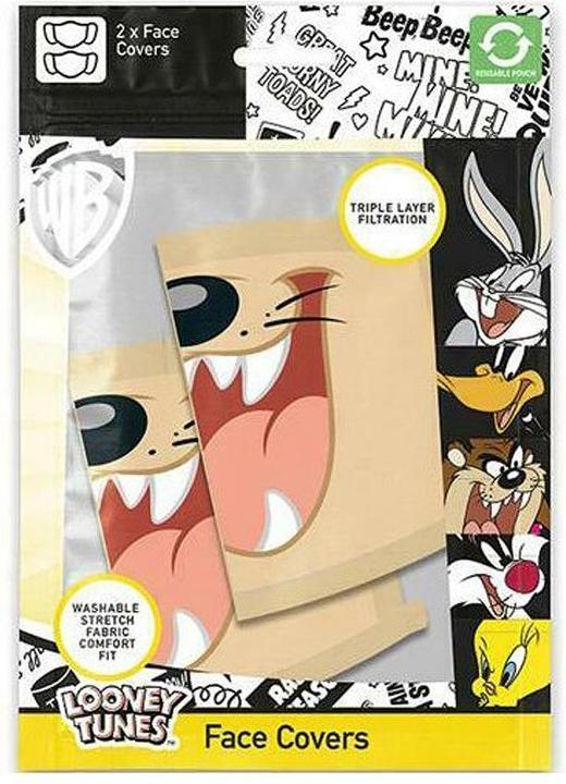 Image du produit Pyramid Looney Tunes: Masque protection Taz (2 pièces)