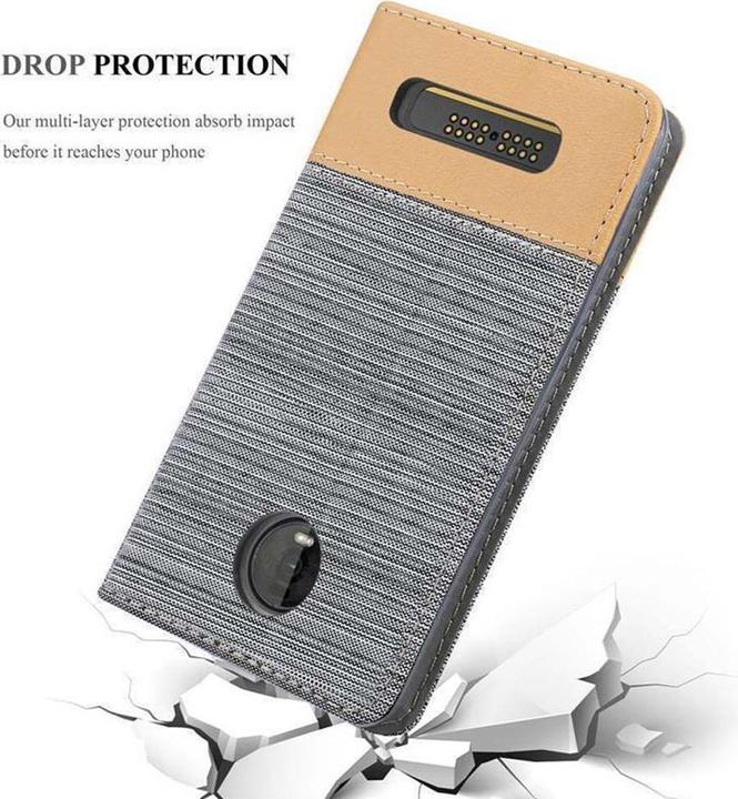 Produktbild Cadorabo Jeans Optik (Motorola Moto Z4)