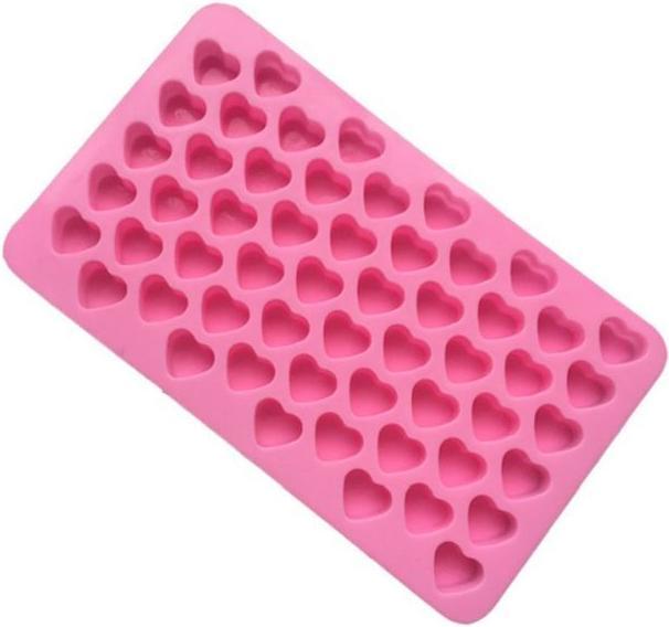 MU Style Stampo per cubetti di ghiaccio in silicone (55 cavità)