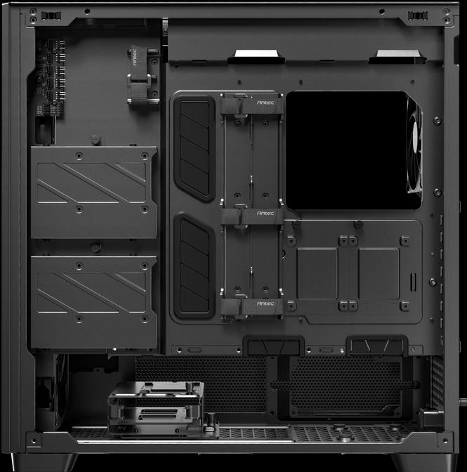 Actual product image Antec Geh FLUX PRO Midi Tower schwarz retail (mATX, ITX, ATX)
