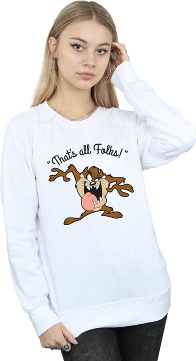 Immagine prodotto Looney Tunes That's All Folks Felpa Taz Donna (L)