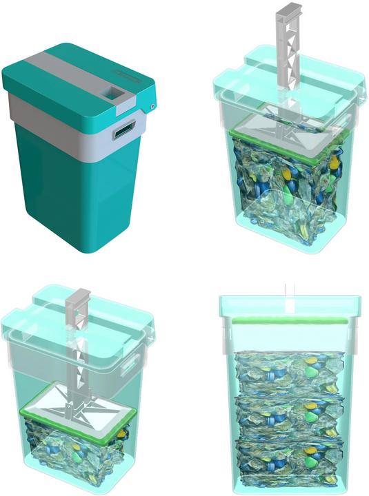 Produktbild Pressboy Abfalleimer (35 l)