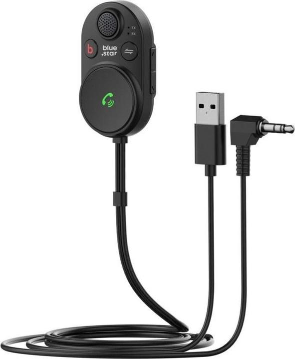 Produktbild Other Computer Accessory Blue Star BLUE STAR transmitter FM bluetooth 2in1 CarLink BT62 black